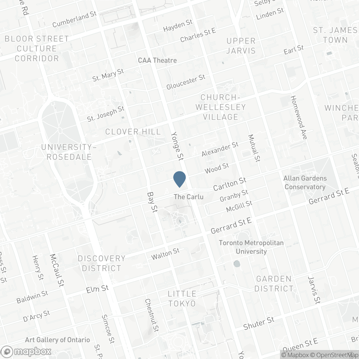 4511 - 7 GRENVILLE STREET, Toronto, Ontario M4Y 0E9